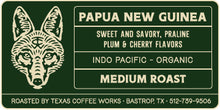 Load image into Gallery viewer, Medium Roast - Organic Papua New Guinea
